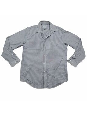 JOHN Bartlett stripped button down slim fit shirt